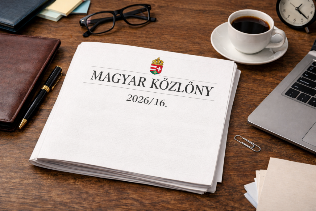 Magyar Közlöny 2026/16 – Árintézkedések, mobilparkolás, távhő és energiapolitika | Lexplain