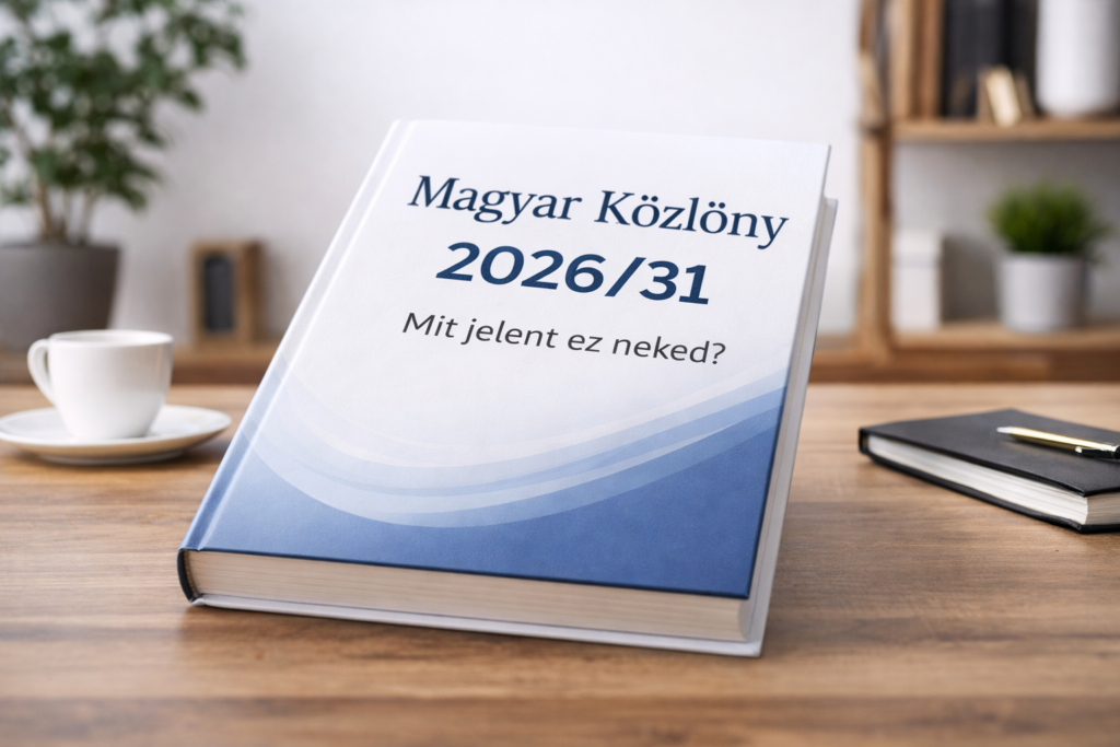 Magyar Közlöny 2026/31: Ezek a változások hatnak rád és a vállalkozásodra